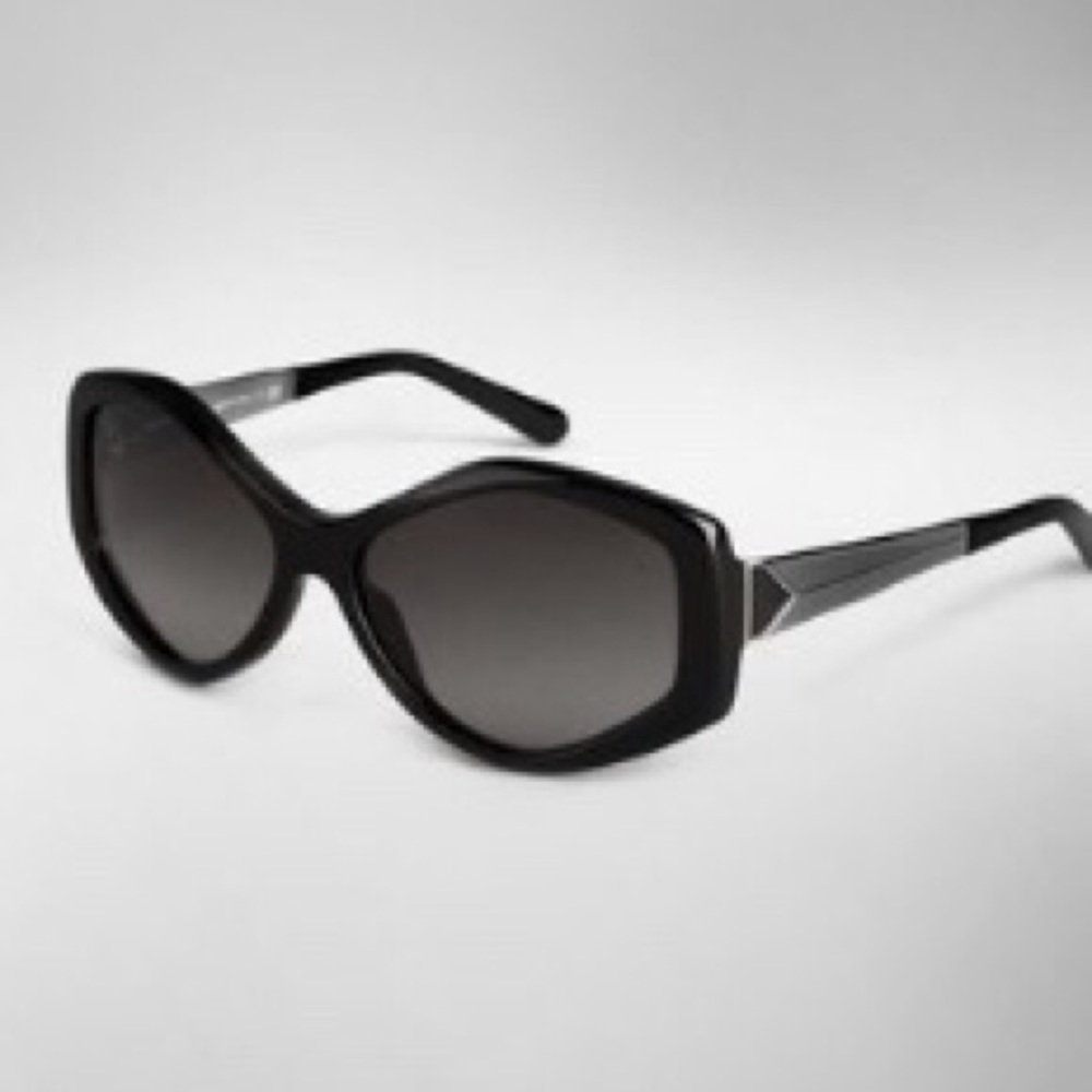 Burberry Faceted Hexagonal Sunglasses